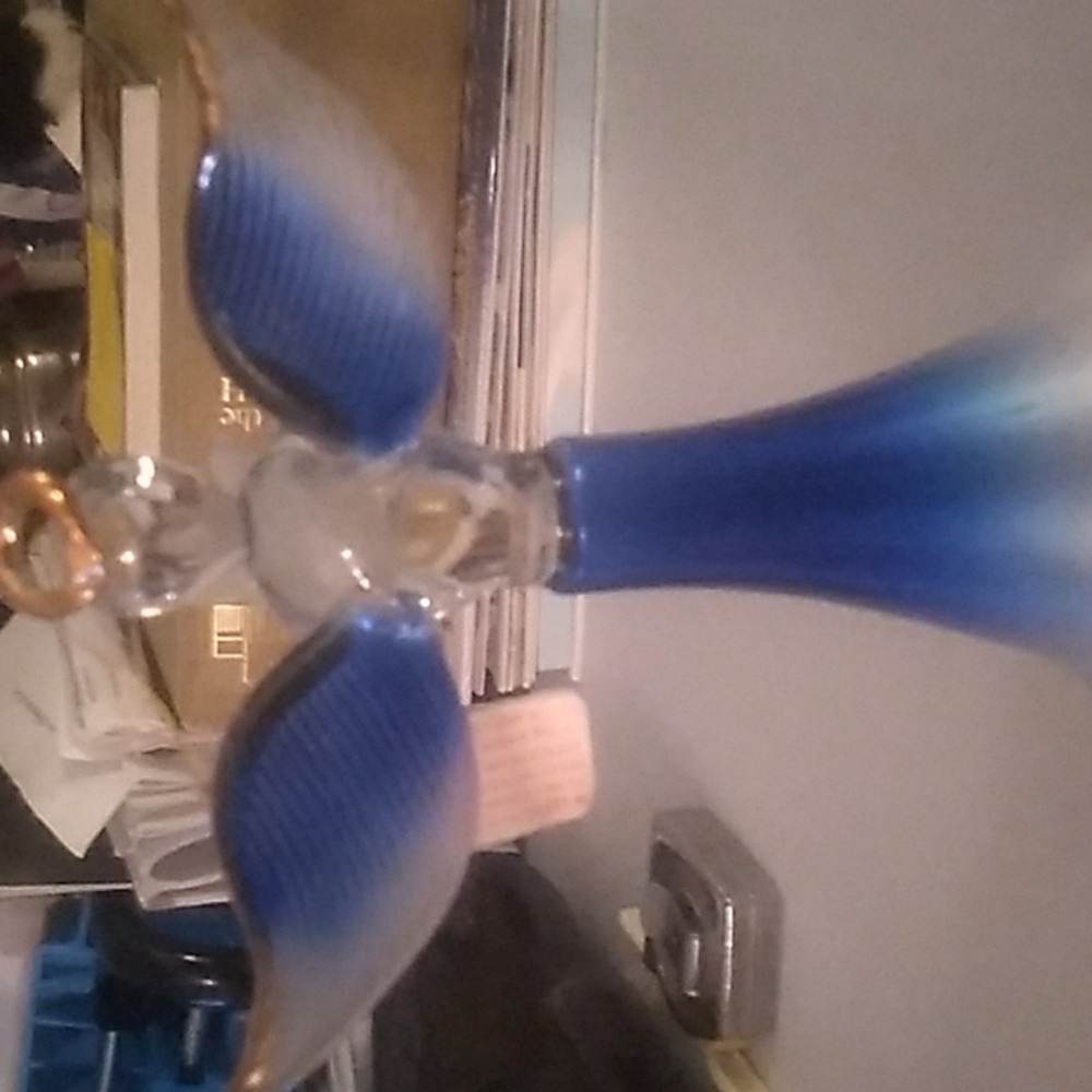 Hand blown glass angel - Picture 4 of 6